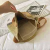 Shopping Bags Fashion Designer Female Shoulder Luxury Brand Canvas Large Capacity Casual Shopper Purse Women's Books Handbag220307