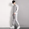 Tute da uomo autunno felpa casual tuta sportiva uomo 2021 versione coreana del set di abiti da giacca con colletto da baseball di tendenza