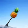 Novo 1 PCS Cactus Plant Fruit Car Antena Pen Topper Aerial Bola Decoração Brinquedo Encontrando carro