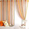 Cortina cortina linha multi-colorida decoração interior quarto divisor tira tassel string 1m * 2m