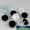 30pcs 10g/15g/20g plastica vuota trasparente vasetti cosmetici trucco contenitore fiale per lozione crema per il viso scatola vasetti per campioni bottiglia di gel