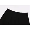 [EAM] High Waist Black Hollow Out Long Casual Trousers New Loose Fit Pants Women Fashion Tide Spring Summer 2021 1DE0495 Q0801