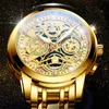 Nektom Men Watches Luksusowa marka złotej zegarek zegarek ze stali nierdzewnej Big Męskie Zegarki Sportowe Kwarcowe Zegarki dla mężczyzny 210310271S