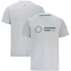 T-shirt à manches courtes pour hommes, combinaison de course F1, équipe de Formule 1, personnalisé, été, 2022