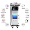 2021 Machines de microdermabrasion professionnelles 10 en 1 Hydra Dermabrasion Puissante machine hydro faciale Nettoyant en profondeur Pistolet de pulvérisation Soins de la peau Utilisation du spa