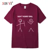 Xinyi Męska koszulka 100% bawełna wysokiej jakości Casual Funny Design Print Men T Shirt Dzianiny Męskie koszulki Koszulki Topy 210706