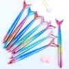 Mode Kawaii Coloré Sirène Stylos Étudiant Écriture Cadeau Nouveauté Mermaid Sermaid Stylo Papeterie School Office Fournitures SN2351