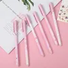 Beyin Pens 1 PCS Sakura Silinebilir Kalem 05mm Yaratıcı Öğrenci Jel Yenilik Kırtasiye Sevimli Mavi İmza Kawaii Okul Malzemeleri6983552