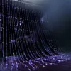 3x2M3x3M6x3M Waterfall Meteor Shower Curtain Icicle LED String Light Christmas Wedding Party garland fairy Decoration lights2702737