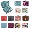 24 cores mulheres saco de higiênico sacos cosméticos sacos de maquiagem de Oxford Senhoras travel Lavanderia Bolso Bello Beauty Organizer Bolsa de Armazenamento RRE11503