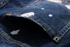 2021 Новый бренд модных европейских и американских мужских повседневных джинсов, высококачественной стирки, чистого ручного шлифования, оптимизация качества LTD2831