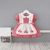 Newborn Baby Girl Summer Dress Plaid Princess Dresses For Girls Birthday Party tutu Dress Toddler Girl Clothes Infant Clothing Q0716