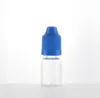 Barato Garrafa de agulha de estimação 5ml Garrafa de gotas de plástico claro 5 ml e frasco líquido para e-suco livre