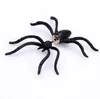 Nowe akcesoria mody Halloween Dekoracja 1 sztuka 3D Creepy Black Spider Ear Studs