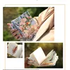 B6PU Magnetic Buckle (Notepads Garden Series Ink and Flower Handbook Decoration Material Notebook 4 Styles