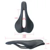 Toseek MTB Road Bike Saddle TS20 Cykeldelar Superfine Fiber Läder Ultra Light Racing Cushion Black Red White