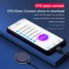 Mini Dijital Ses Kayıt Cihazı Aktif Mikro Diktafon Profesyonel Küçük Dinleme Cihazı Desteği OTG Connection311t