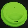 9cm Silicone Cup Lid Reusable Porcelain Coffee Mug Spill Proof Caps Milk Tea Cups Cover Seal Lids RRD12532