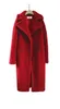 Futra damska Faux Winter Teddy Coat Kobiety High Street Ogbiorni Kurtki i Płaszcze Lamb Lamb Wełna CWF0004-5