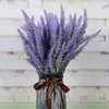 Lavande Fleurs Artificielles Fleur De Haute Qualité Pour Le Mariage Décor À La Maison Grain Décoratif Faux Plante Fleurs En Soie Livraison gratuite