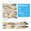 Art3d 30x30cm 3D Wall Stickers Self-adhesive Champagne Gold Peel and Stick Backsplash Tile for Kitchen Bathroom , Wallpapers(10-Piece)