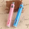 MOQ 20pcs 정통 Evod 슬림 펜 트위스트 배터리 + USB 충전기 가변 전압 3.3 ~ 4.8V 510 나사산 두꺼운 오일 vape 카트리지