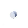White Stainless Steel Barbell Earring Paint Spraying Dumbbell Ear Stud Body Piercing Jewelry For Men and Women