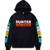 Hunter X Hunter Imprimer À Manches Longues Harajuku Hoodies Streetwear Tops Sweat À Capuche Sudaderas Femmes Hommes Y211118