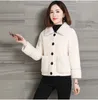 pelliccia di tosatura delle pecore invernali un cappotto di lana alla moda da donna versione coreana granulare da donna 211207