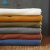 340g Ağır Erkek Katı Renk Uzun Kollu Yüksek Kalite Kalın Pamuk T-Shirt Erkekler Rahat Gevşek Japonya Tarzı Minimalist Tops Tee 210706