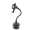 Universal 360 Degree Car Phone Mount Justerbar Gooseneck Cup Holder Stativ Auto Clip Cradle för mobiltelefon iPhone GPS