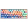 Klawiatury SD60 GH60 60% Custom Mechanical Keyboard Kit Up TP 64 Klawisze Obsługuje PCB TKG-Tools Programowany Kle typu C