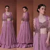 Formales Vestido De Fiesta De Boda Mor Hint Abiye giyim Kadınlar Için Aplike İki Adet Balo Elbise Wrap Fas Kaftan