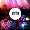 12 LEDs RGB DJ Stage effects Sound Active & Audio LED Strobe Light Stroboscope Lighting Flash Effect In Home Party, Disco Show KTV Club D1.5
