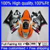 Bodys Injectievorm voor Suzuki GSX-R1000 K3 GSXR1000 03 04 Carrosserie 25NO.78 GSXR Oranje Grijs 1000 cc 1000CC 2003-2004 GSXR1000CC GSXR-1000 2003 2004 OEM-Valerijen