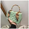 Evening Bags 2021 Women Silk Scarf Party Box Shaped Bag Chain Handbag And Purse Luxury Lady Clutches Crossbody