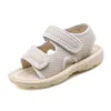 Kinderen Zomer Sandalen Jongens Soft-Soled Strandschoenen Meisjes Prinses Lichtvolle Comfortabele Mesh Schoenen Baby Haak Pailletten Schoenen 210713