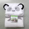 12 Colors 3D Baby Blanket 2016 Soft Hooded Animal Baby Bathrobe Soft Cartoon Baby Towel Character Kids Bath Robe Infant Towel Y200428