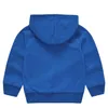 autunno Natale Felpe per bambini Felpa con cappuccio con stampa di Babbo Natale Maglione Giacca pullover per bambini casual carina M3841