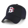 Brooklyn Cyclones Регулируемая бейсболка с вышивкой Snapback Dad Hat 01