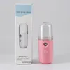 5 färger Mini Nano Mist Sprayer Instruments Steam Cleaner Ansiktskropp Nebulisator Ångare Fuktande hudvårdsverktyg 30 ml FACE SPR9233003