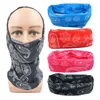 4 Color Printed Tadpole Bandanas Cycling Sunscreen Scarf Outdoor Fishing Bandana Magic Bicycle Cover Headband For Women Gifts Y1229