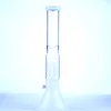 14 pollici narghilè Bong con filtro ad albero Filtro classico giada classica tubo di acqua in vetro bianco