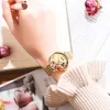 2019 Watch Curren Gold Watches Women Charming Stainless Steel Bracelet Quartz Watch Ladies Classy Wristwatch Female Casual Clock Q0524