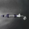 미니 Hookahs Nector 수집기 키트 10mm 14mm 공동 Nector 수집기 NC 45도 석영 Banger 손톱 오일 Dab Rigs 작은 손 파이프