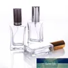 30ml Transparent Square Glass Bottle Perfume Atomizer Refillerbar Spray Tom Flaska Bärbar Rese Dispenser Fragrance Cosmetics V2 Fabrikspris Expert Design