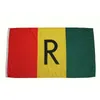 Rwanda Old Country Flag 3 x 5 för gård dekor banner 3x5ft 150x90cm Colorfast UV-resistent 100% polyester DrawnB inomhus utomhus