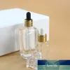 Bottiglie di stoccaggio Barattoli 5 pezzi Flacone contagocce in vetro trasparente ad alto volume da 100 ml con pipetta Prezzo di fabbrica design esperto Qualità Ultimo stile Stato originale