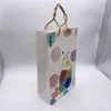 100%custom printing gift wrap packaging craft shopping paper bag for back to school day with logo