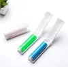 Portable folding hair removal brushes Reusable Washable Lint Roller Sticky Silicone Dust Wiper Pet-Hair Remover Cleaning Brush